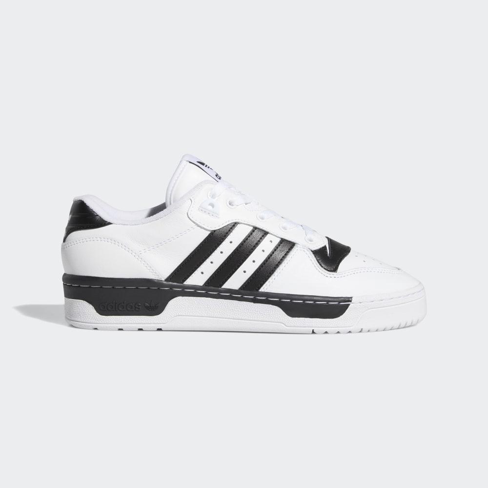 Adidas Women's Rivalry Low Originals Shoes White/Black Ireland EG8062